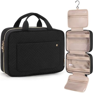Kulturbeutel Reisetasche mit Haken, Wasserabweisend, Make-up-Organizer