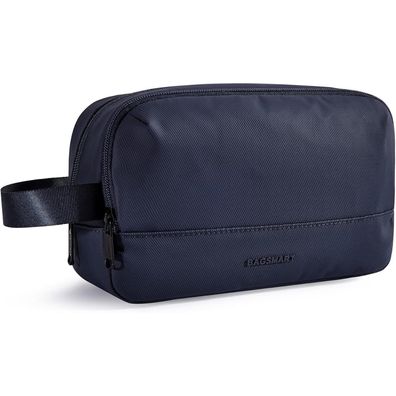 Kulturtasche für Männer, Bagsmart Herren Reise Dopp Kit, Blau
