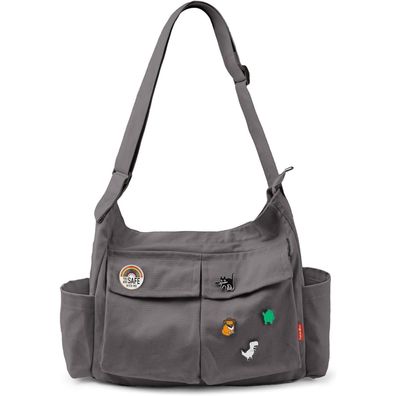 Captain Blues Canvas Messenger Bag Umhängetasche Tote Hobo für Frauen Männer
