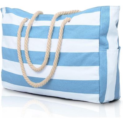 Strandtasche Damen Tote Bag wasserdicht Groß Leopard Stoff Tasche Umhängetasche