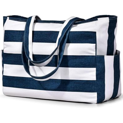 Oscaurt Strandtasche Damen XXL Tote Bag Wasserdicht Badetasche 40L Jutebeutel