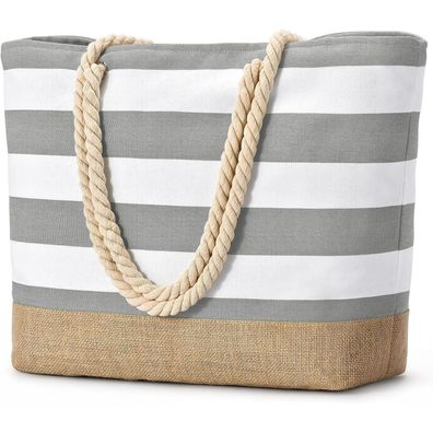 XXL Strandtasche Damen Shopper Badetasche Wasserdicht Umhängetasche Reisetasche