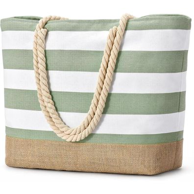 Strandtasche XXL Damen Shopper Badetasche Wasserdicht Reisetasche Faltbar