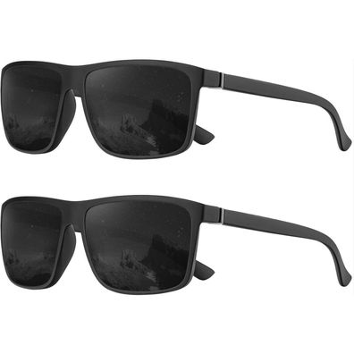 Sonnenbrille polarisiert UV400 Pilotenform Unisex