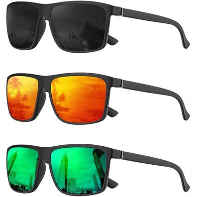 Sonnenbrille polarisierte UV400 Pilotenform klassisch unisex