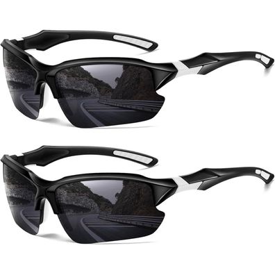 Sonnenbrille polarisiert UV400 Sport Fahrradbrille Herren Damen