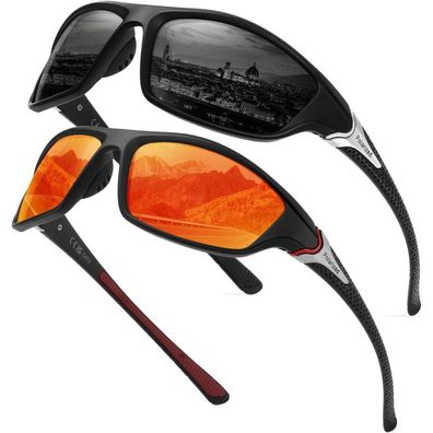 Sonnenbrille Fahrradbrille polarisierte Pilot UV400 Herren Damen