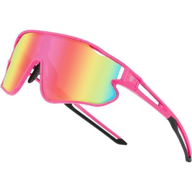 Sonnenbrille Kinder Baseball TR90 Rose Painting Rahmen Revo Bunt Linse