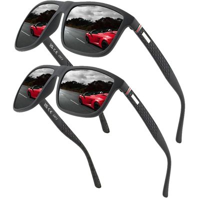 Sonnenbrille Unisex polarisiert Pilotenform UV400