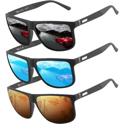 Sonnenbrille Piloten polarisiert UV400 Unisex