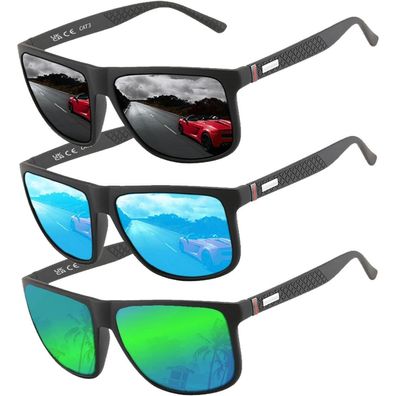 Sonnenbrille Piloten polarisiert UV400 Unisex