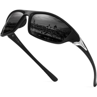 Sonnenbrille polarisiert Pilotenbrille Unisex Vintage UV400