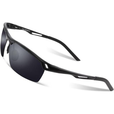 Sonnenbrille für Herren polarisiert ultraleicht Metallrahmen
