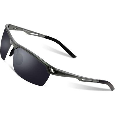 Sonnenbrille Herren polarisiert leicht Metallrahmen Fahrerbrille
