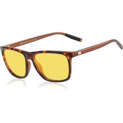 Nachtsichtbrille Autofahrer polarisierte gelbe Gläser blendfrei