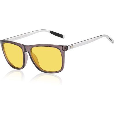 Nachtsichtbrille für Autofahrer polarisierte gelbgetönte Gläser