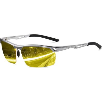Fahrbrille gelb polarisiert Anti-Blende Nachtsicht UV400