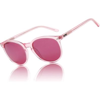 Sonnenbrille Damen polarisiert retro UV400 Acetat 53 mm