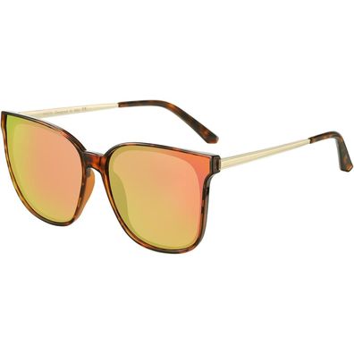 Sonnenbrille Damen polarisiert UV400 rund Metallrahmen leicht