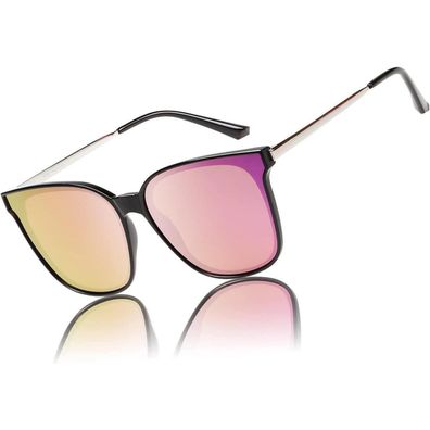 Sonnenbrille Damen polarisiert UV400 Metallrahmen