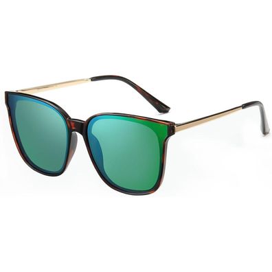 Sonnenbrille Damen polarisiert UV400 Metallrahmen