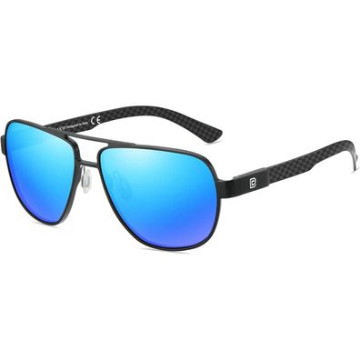 Sonnenbrille Herren polarisiert UV-Schutz Kohlefaser Bügel zum Fahren