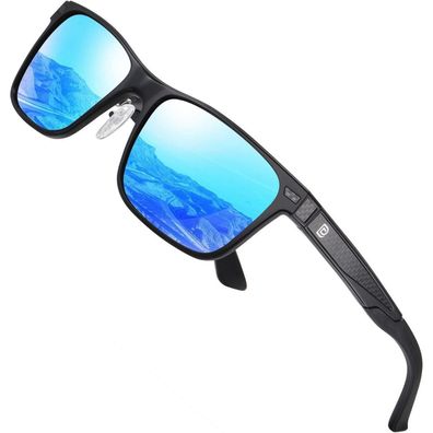 Sonnenbrille Herren polarisiert Retro Aluminiumrahmen UV400