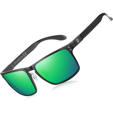 Sonnenbrille Herren polarisiert UV400 Sport Fahrrad leichte Carbon