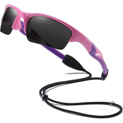 Kinder Sonnenbrille polarisiert UV Schutz verstellbar 4 bis 7 Jahre