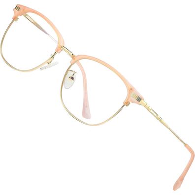 Computerbrille Blaulichtfilter Gaming Unisex UV Kopfschmerz M Rosa