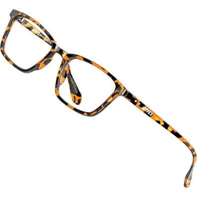 Computerbrille Blaulichtfilter UV Kopfschmerz Unisex M Bl5577-leopard