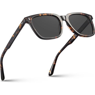 Sonnenbrille Polarisierte B - Rahmen: Schildpatt; Linsen: Schwarz
