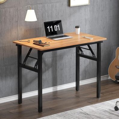 Klapptisch Büroarbeitsplatz 80x40cm Computertisch E1 PC Tisch Esstisch