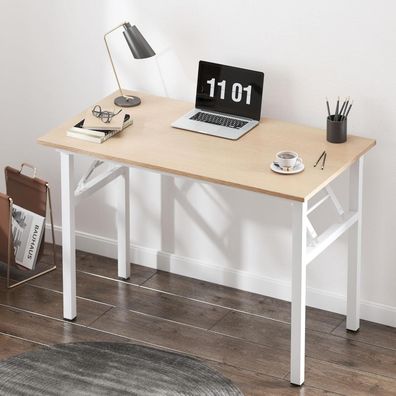 Klapptisch Computertisch 100x60x75 cm Schreibtisch Büroarbeitsplatz