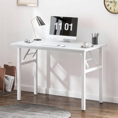 Klapptisch Computertisch 100x60x75cm Schreibtisch Büroarbeitsplatz