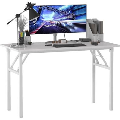 Klapptisch Computertisch 120x60x75 cm PC Schreibtisch Büro Esstisch