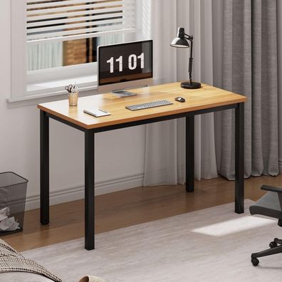 Computertisch Schreibtisch 80x40x75 cm Büro Workstation Home Office Holzplatte