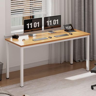Computertisch Schreibtisch 120x60x75 cm PC Büro Workstation Esstisch Home Office