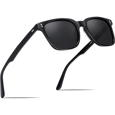 Sonnenbrille Damen polarisiert UV400 A-rahmen: Schwarz; Linsen: Grau