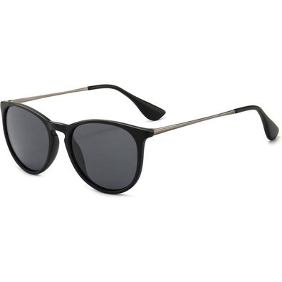 Sungait Vintage Runde Damen Sonnenbrille - Klassischer Retro Designer Stil, Mattes