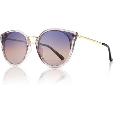 Sungait Damen Übergroße Katzenauge Polarisierte Sonnenbrille SGT969, Vintage