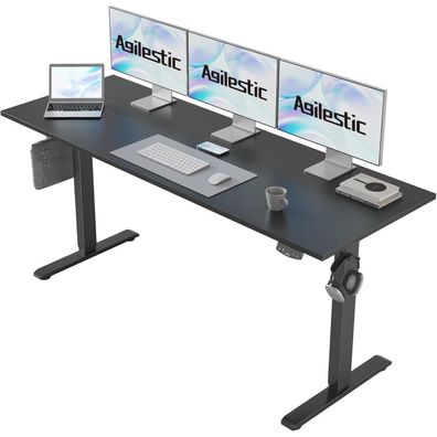 Elektrischer höhenverstellbarer Schreibtisch 160x60cm Memory-Handsteuerung