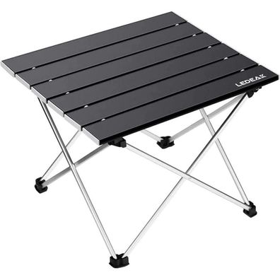 Tragbarer Aluminium Camping-Klapptisch mit Tasche - Ultraleicht, stabil
