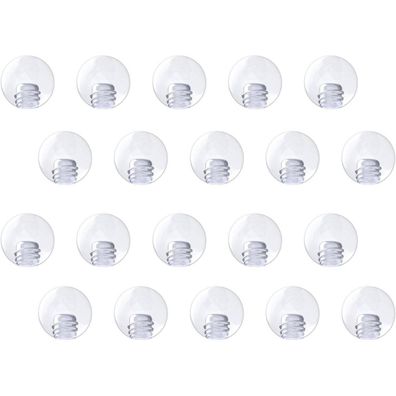 20er Piercing Kugeln 1,2mm Chirurgenstahl 3mm Ersatzkugeln Acryl-Schraubkugeln