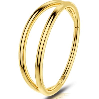 OUFER 20G 0.8mm Nasenpiercing Chirurgenstahl Helix Hoop Nose Ring Nase Piercing