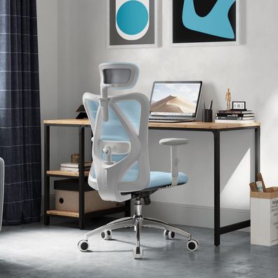 SIHOO M18 Bürostuhl ergonomisch mit Verstellbarer Kopfstütze und