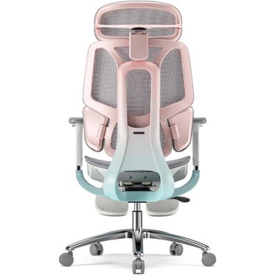 Ergonomischer Bürostuhl mit dynamischer Lendenwirbelstütze, verstellbarer