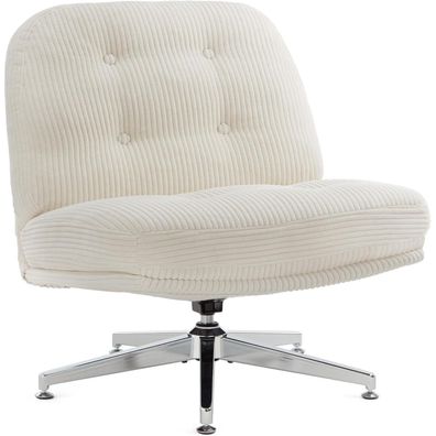 IWMH Sessel Wohnzimmer ergonomischer Drehstuhl großes Kissen