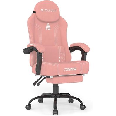 Ergonomischer Gaming Stuhl 360° Drehfunktion Verstellbare Rückenlehne 150KG