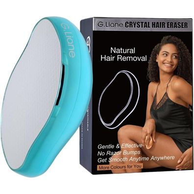 Kristall Haarentfernung Epilierer Hautpeeling Haarradiergummi Aqua